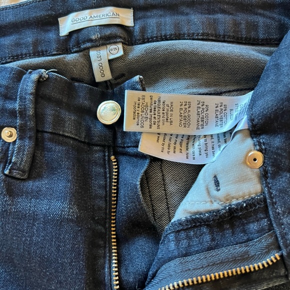 Good American Good Waist High-Rise Light Compression Jeans - Picture 4 of 7